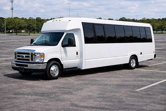 25-passenger minibus available for charter in Syracuse, NY